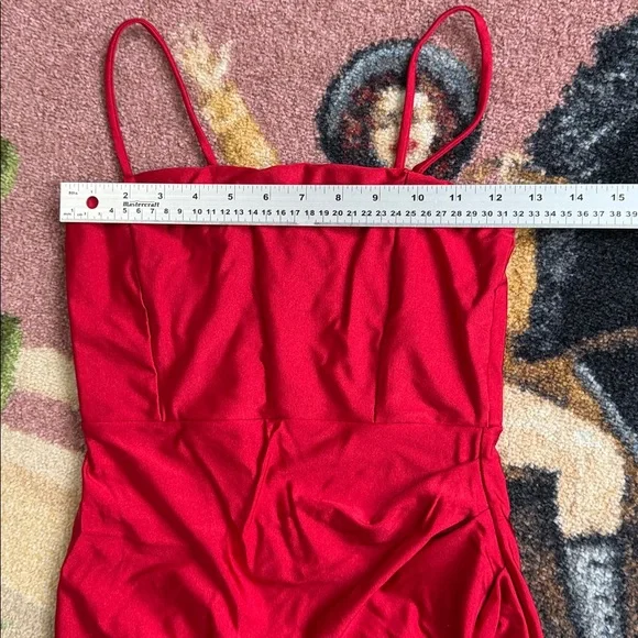 RED MINI DRESS - Picture 7 of 8